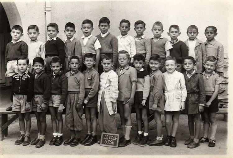 1956 - CM1 - Ecole fourastier- le golf