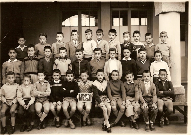 1956 - CM2 - Ecole fourastier- le golf