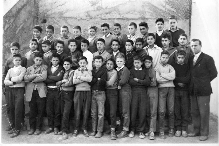 1960 - FIN D ETUDE 1959/1960 - école garçon birmandreis