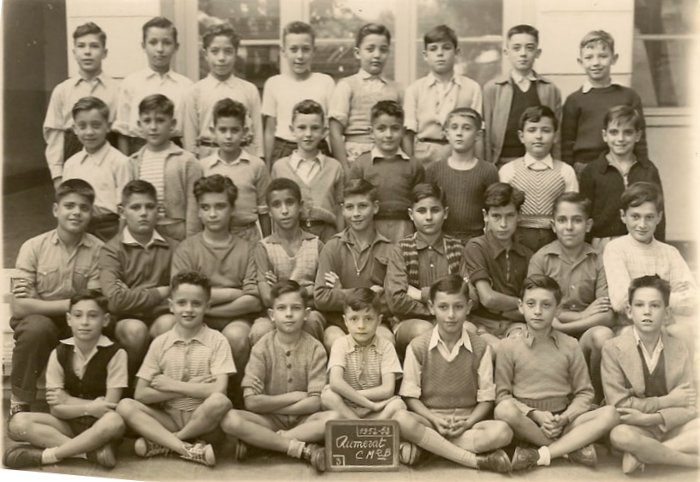 1952 - Cm2b  AUMERAT - College aumerat