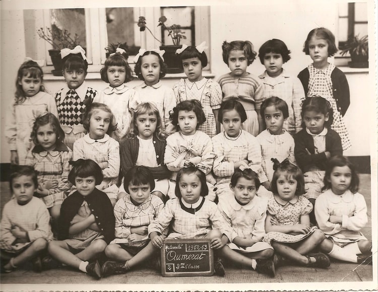1952 - 2è classe de maternelle - College aumerat