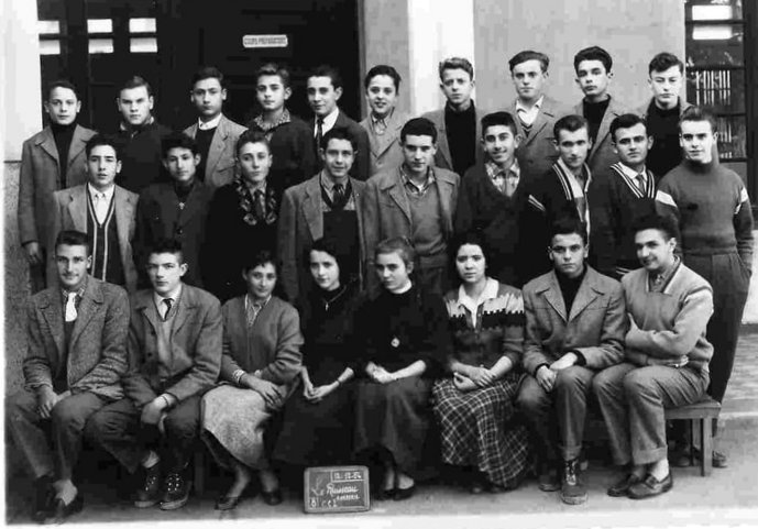 1956 - 3ème année 1956 - La corderie