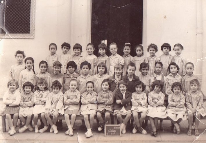 1960 - CP - Ecole primaire rue de la liberté