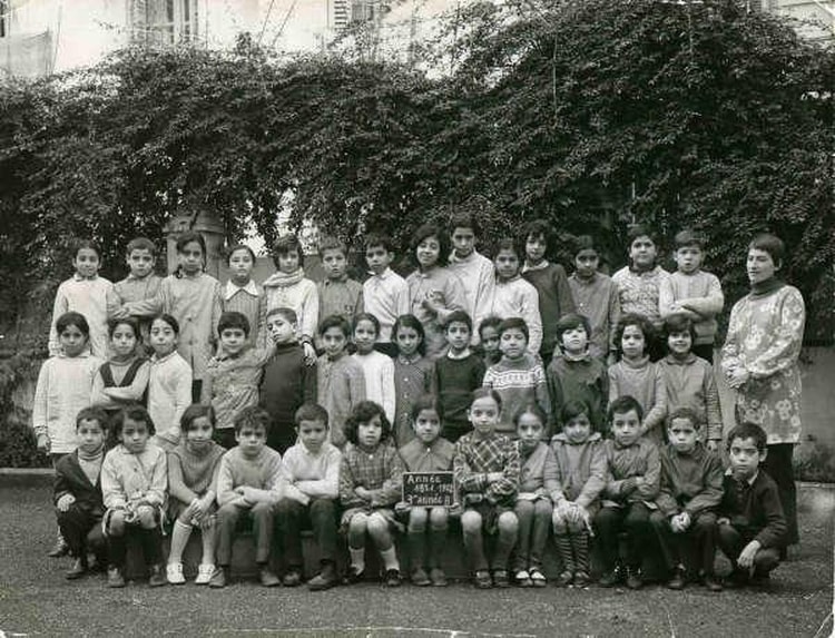 1971 - LA 3 annee - Ecole primaire rue de la liberté