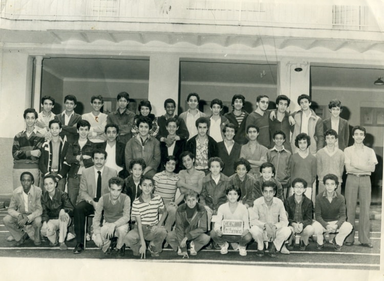 1982 - 4ème AM1 - Cem menani i garçons alger sidi m'hamed