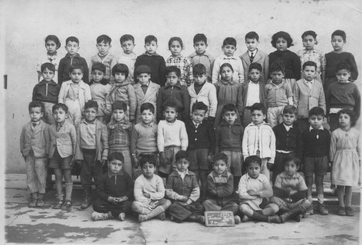 1954 - 7ème classe - Ecole fontaine fraîche
