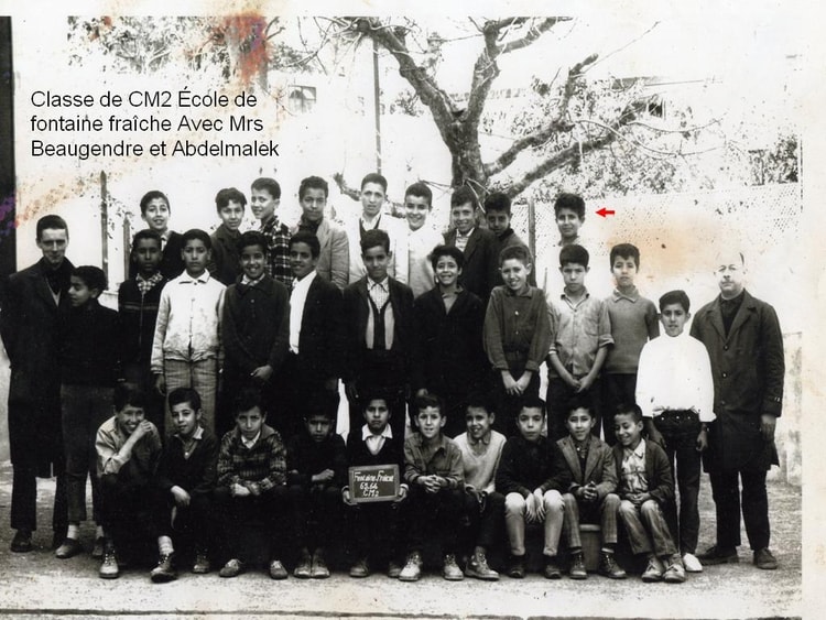 1963 - 63/64. CM2 - Ecole fontaine fraîche