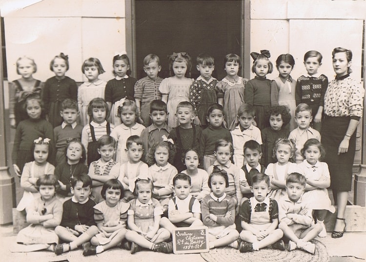 1951 - Maternelle - Ecole des soeurs de la rue roland de bussy