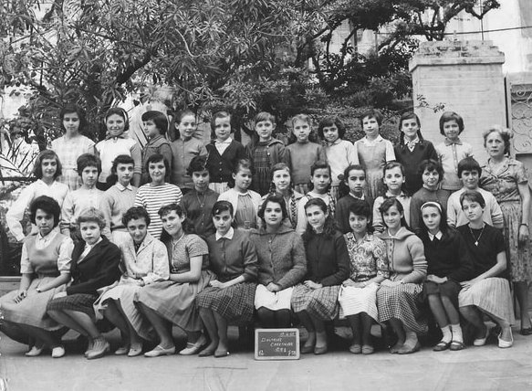 1961 - Cm2 - Ecole des soeurs de la rue roland de bussy
