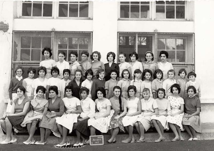 1960 - école complémentaire barnave 1960-1961 - Cours cmplémentaire barnave