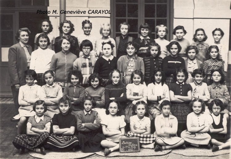 1954 - 8ème 1953/54 - Doctrine chretienne rue roland de bussy