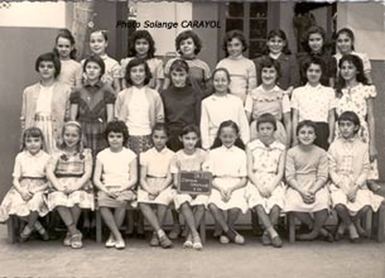 1959 - Classe de 7ème - Doctrine chretienne rue roland de bussy