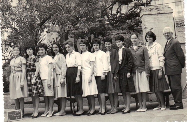 1961 - 1ère 60/61 - Doctrine chretienne rue roland de bussy