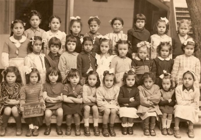 1948 - Préparatoire 1 - Ecole du village d'isly