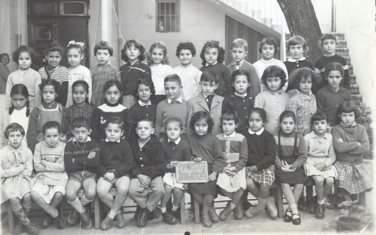 1957 - CE1 1957 - Ecole du village d'isly