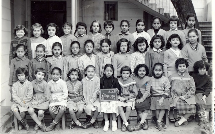 1959 - CE2 1958-1959 - Ecole du village d'isly