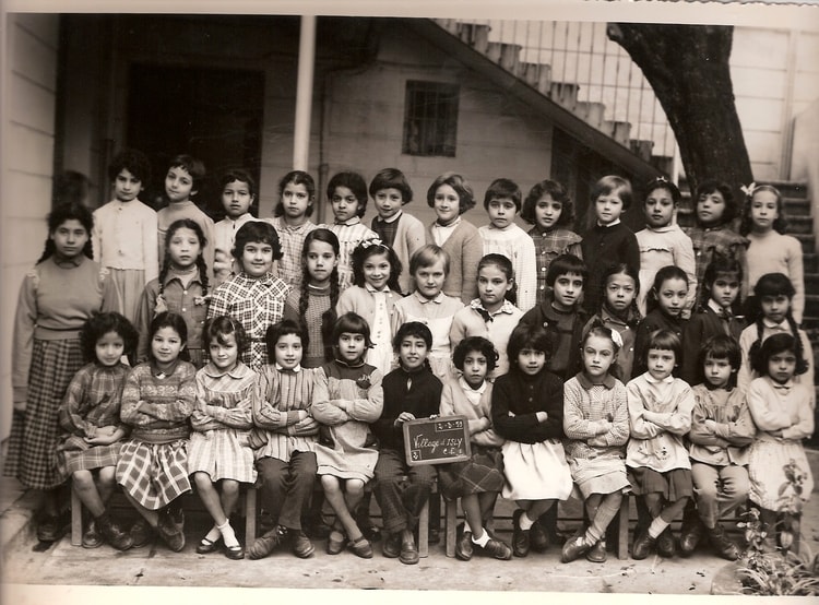 1959 - CE 1 - Ecole du village d'isly