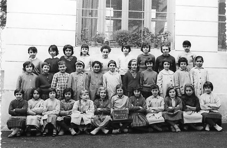 1960 - CM2 1959-60 - Ecole du village d'isly