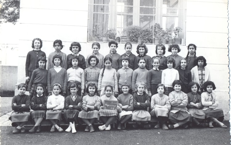 1960 - CM1 1959-1960 - Ecole du village d'isly