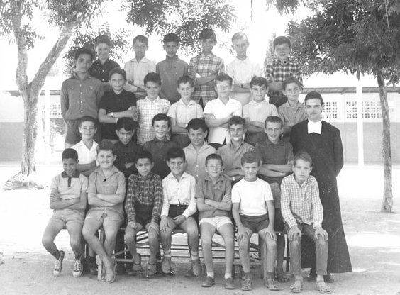 1963 - 6ème A - Pensionnat st joseph el-biar