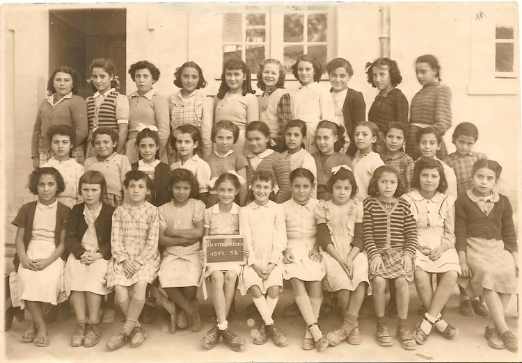 1952 - CM2  Birmandreis - Ecole de filles de birmandrïs