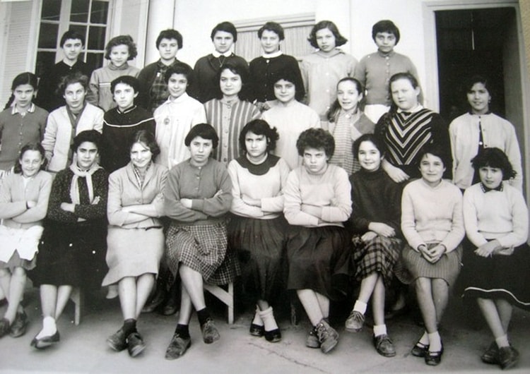 1958 - CM2 - Ecole de filles de birmandrïs