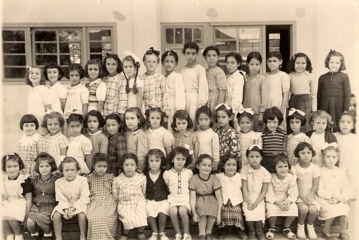 1950 - Cours élémentaire - Ecole de filles de la redoute