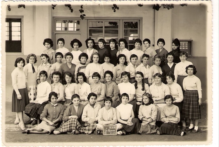 1958 - Cours Complémentaire de la Redoute - Ecole de filles de la redoute