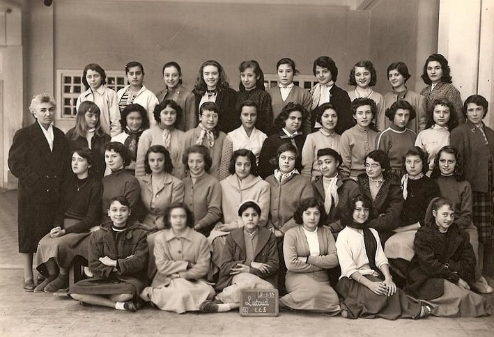 1957 - Classe 5 ème - Charles luteaud