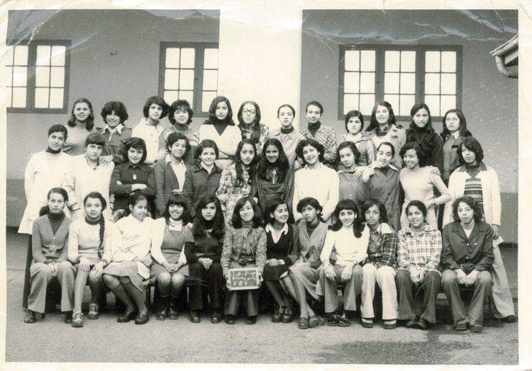 1971 - 4ème  B3 - Cem ouahiba kebaili