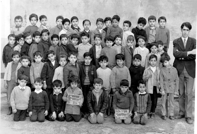 1970 - 1ère année - Ecole darwin
