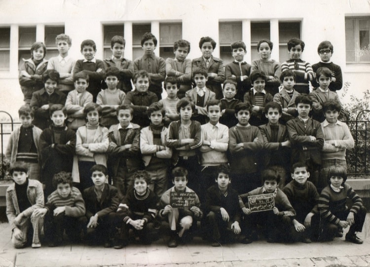 1976 - 6eme annee primaire - Ecole darwin