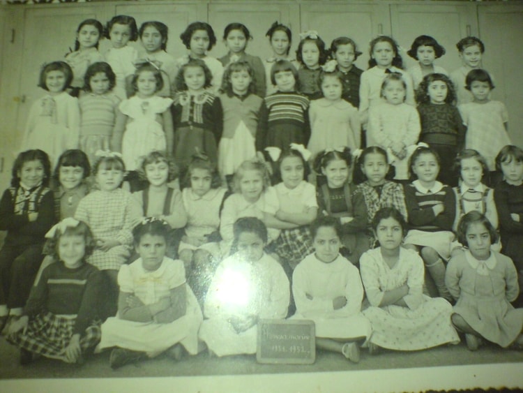 1952 - Cours élémentaire - Ecole hamma marine
