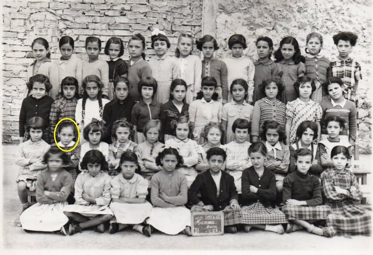 1954 - CE2 - Ecole hamma marine