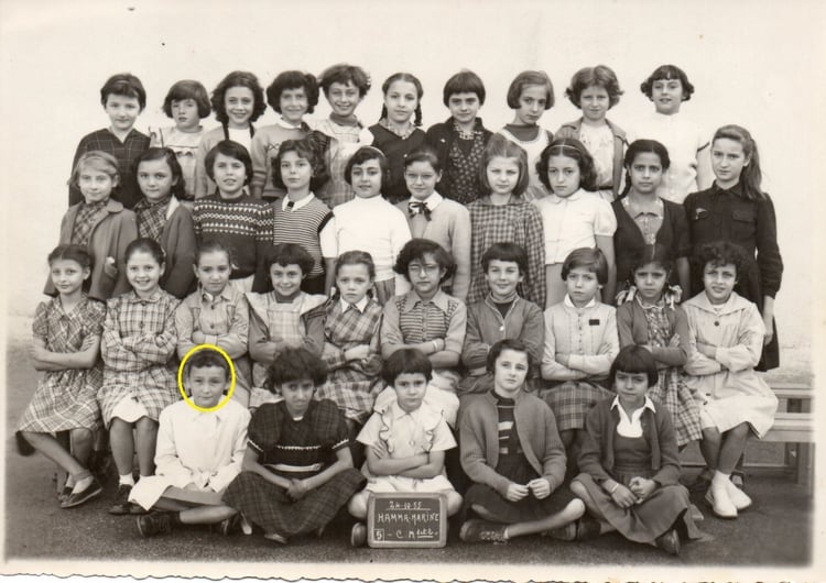 1955 - CM1 CM2 - Ecole hamma marine