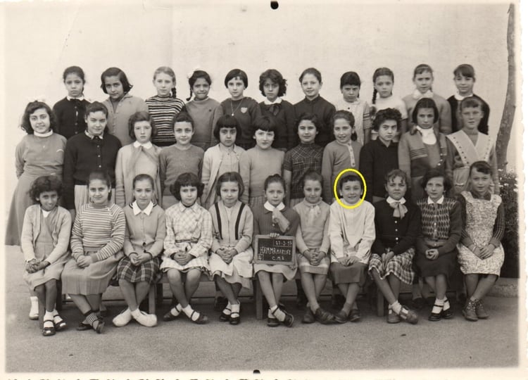 1956 - CM2 - Ecole hamma marine