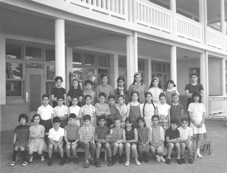 1967 - CM 2 - Ecole de filles rue lafayette
