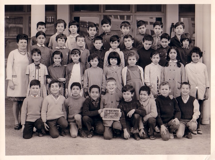 1968 - CM1 - Ecole de filles rue lafayette