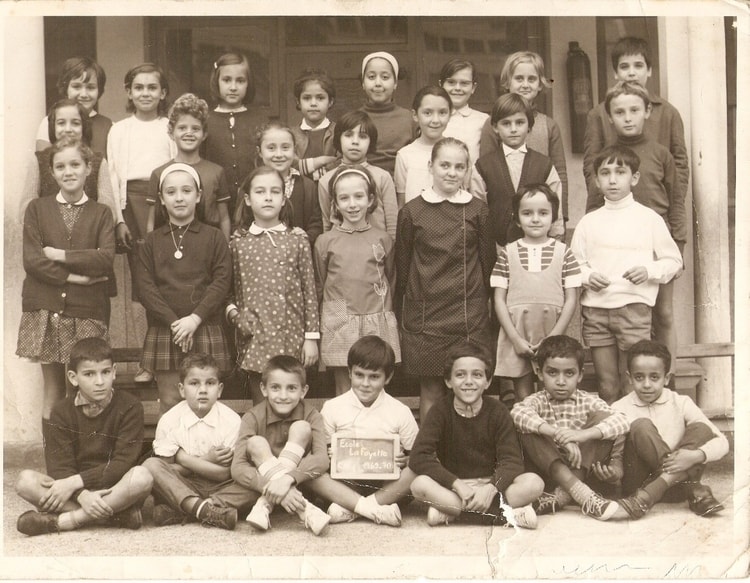 1970 - CM1 - Ecole de filles rue lafayette