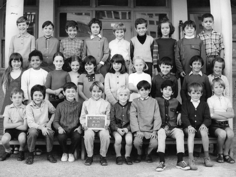 1970 - CM1 1970 / 1971 - Ecole de filles rue lafayette