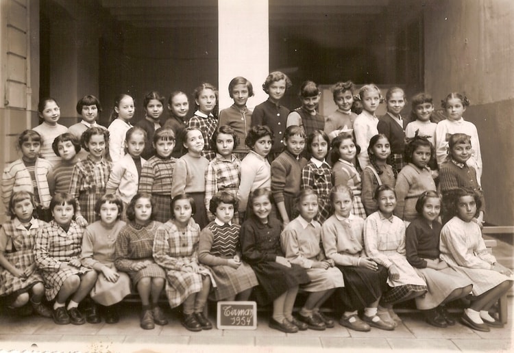 1954 - CM1  Ecole Tirman - Ecole denise ferrier