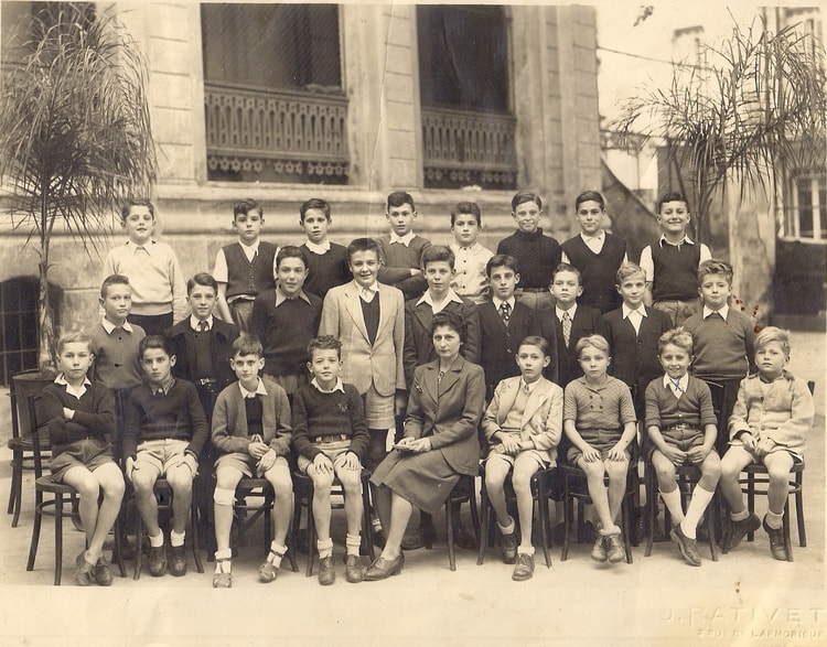 1949 - Classe de sixième - Ecolenotre d'ame d'afrique