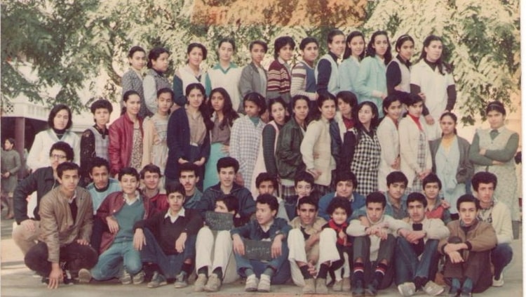 1982 - Classe 4T7 classe de 3eme - Cem mohamed taa allah ex aureli tidjani