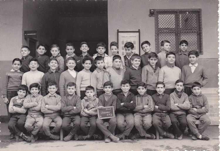1961 - CM2 Mr SEROR - Ecole sigwalt a bab el oued