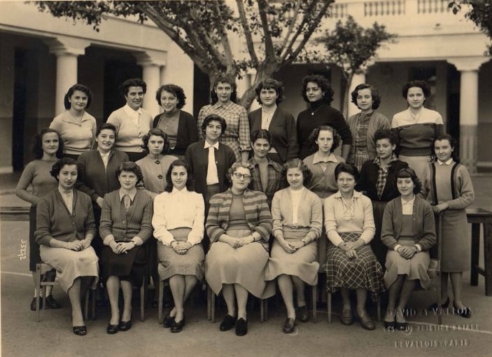 1954 - 3eme année CAP de Couture - Lycee lazerges