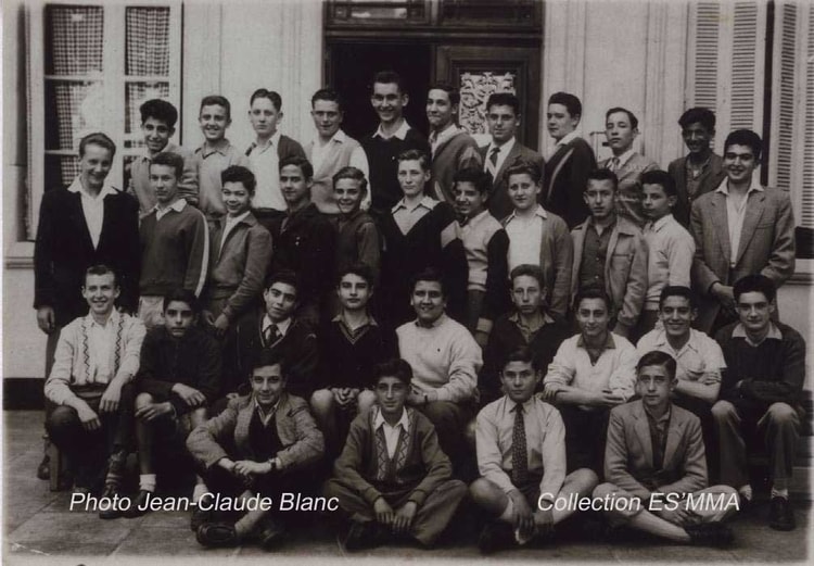 1953 - Classe de 4° - Ceg clauzel