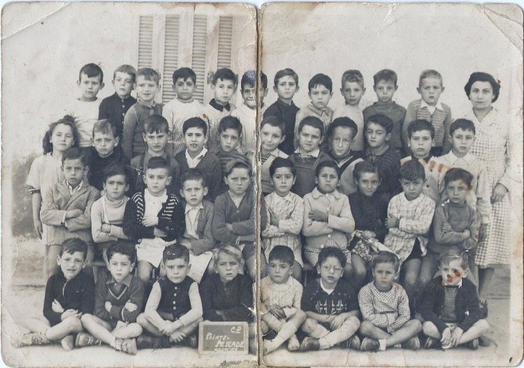 1950 - CP ECOLE DE LA POINTE PESCADE - E cole de la pointe pescade