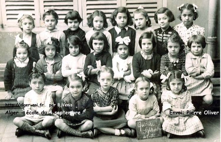 1949 - Cp 1949-1950 - Ecole du 4septembre primaire et maternelle