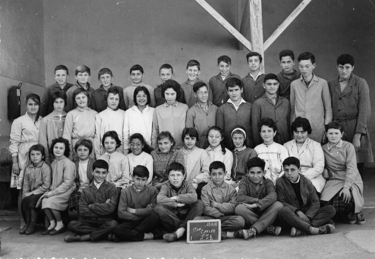 1961 - CM2 - Ecole du cap caxine(guillotville)