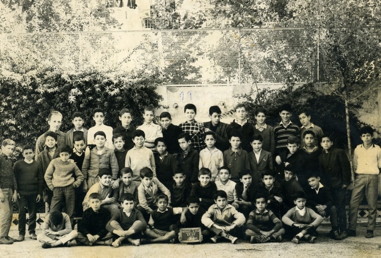 1964 - COURS FIN D'ETUDE 1ER ANNEE . CF1. - Ecole aïssat idir